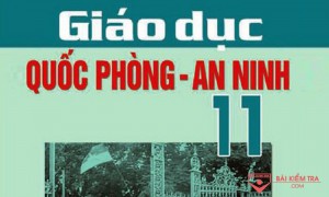 Giáo dục quốc phòng - an ninh 11