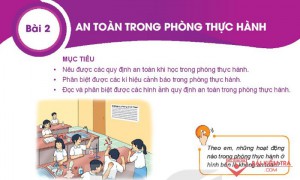 Giải bài tập Khoa học tự nhiên 6, Bài 2: An toàn trong phòng thực hành