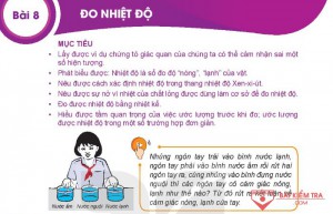 Giải bài tập Khoa học tự nhiên 6, Bài 8: Đo nhiệt độ