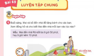 Giải Toán 3 Kết nối tri thức, Bài 69: Luyện tập chung
