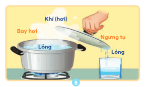 Giải Khoa học 4 sách Chân trời, bài 2: Sự chuyển thể của nước