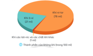 Giải Khoa học 4 sách Chân trời, bài 4: Thành phần và tính chất của không khí