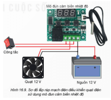 Giải Công nghệ 8 sách Kết nối tri thức, bài 16: Mạch điện điều khiển sử dụng mô đun cảm biến