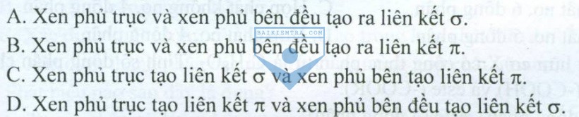 cau hoi trac ngiem hoa hoc 12