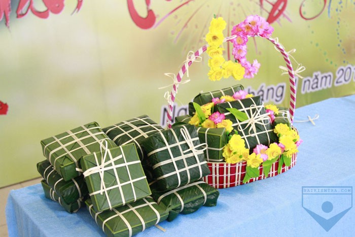 banh chung ngay tet
