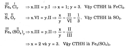 Công thức hóa học