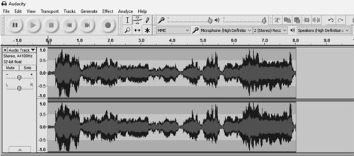 audio track