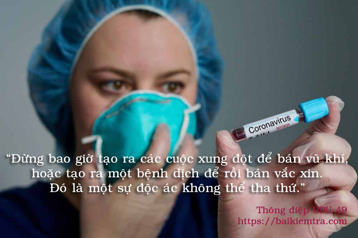 Thông điệp gửi một người lớn về thế giới chúng ta đang sống