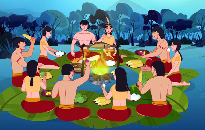 Hãy nêu ý nghĩa của câu ca dao: Một cây làm chẳng nên non, Ba cây chụm lại nên hòn núi cao