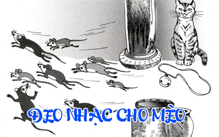 Phân tích truyện ngụ ngôn: Đeo nhạc cho mèo