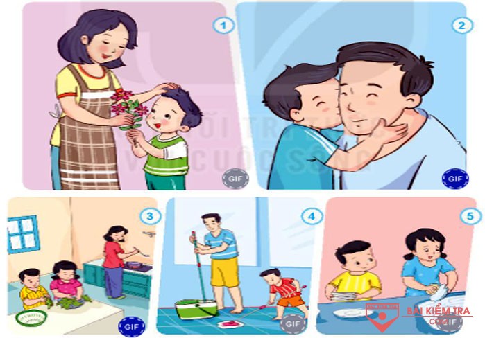 Soạn giảng Đạo đức lớp 1 - Bài 8. Quan tâm chăm sóc cha mẹ