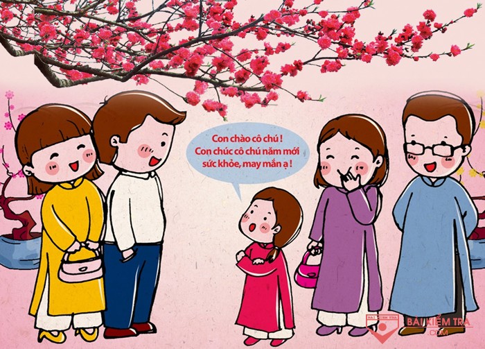Viết thư cho một người thân (ông bà, cô giáo cũ, bạn cũ...) để thăm hỏi chúc mừng năm mới