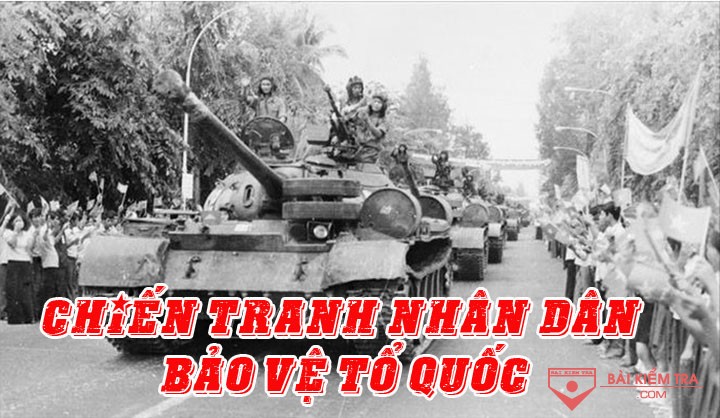 Những vấn đề chung về chiến tranh nhân dân bảo vệ Tổ quốc