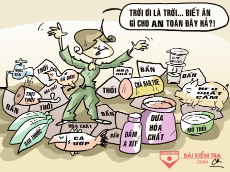 Vấn đề thực phẩm bẩn thực sự là một vấn đề nan giải
