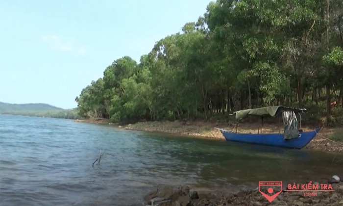Tả cảnh hồ Phú Ninh