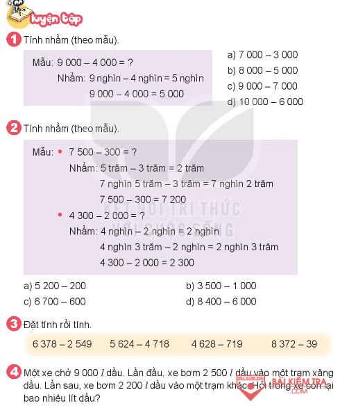 bai 55 luyen tap phep tru trong pham vi 10000