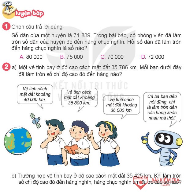 luyen tap bai 61 lam tron so den hang nghin chuc nghin