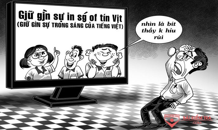 Viết bài văn nghị luận về một vấn đề đời sống: Học sinh với việc giữ gìn sự trong sáng của tiếng Việt